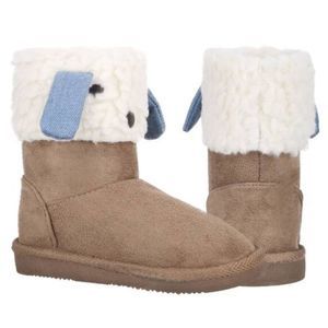 Arctic Paw Furry Friends Sherpa Lined Boots Size 10